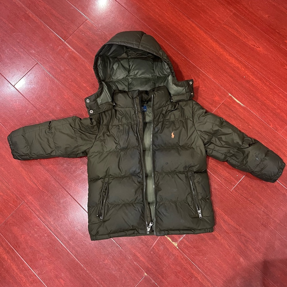 Polo by Ralph Lauren Kids Dark Green Puffer Jacket